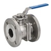 Ball valve Type: 72891 Stainless steel/TFM 1600/Kalrez 6375 Full bore Fire safe Handle PN40 Flange DN15